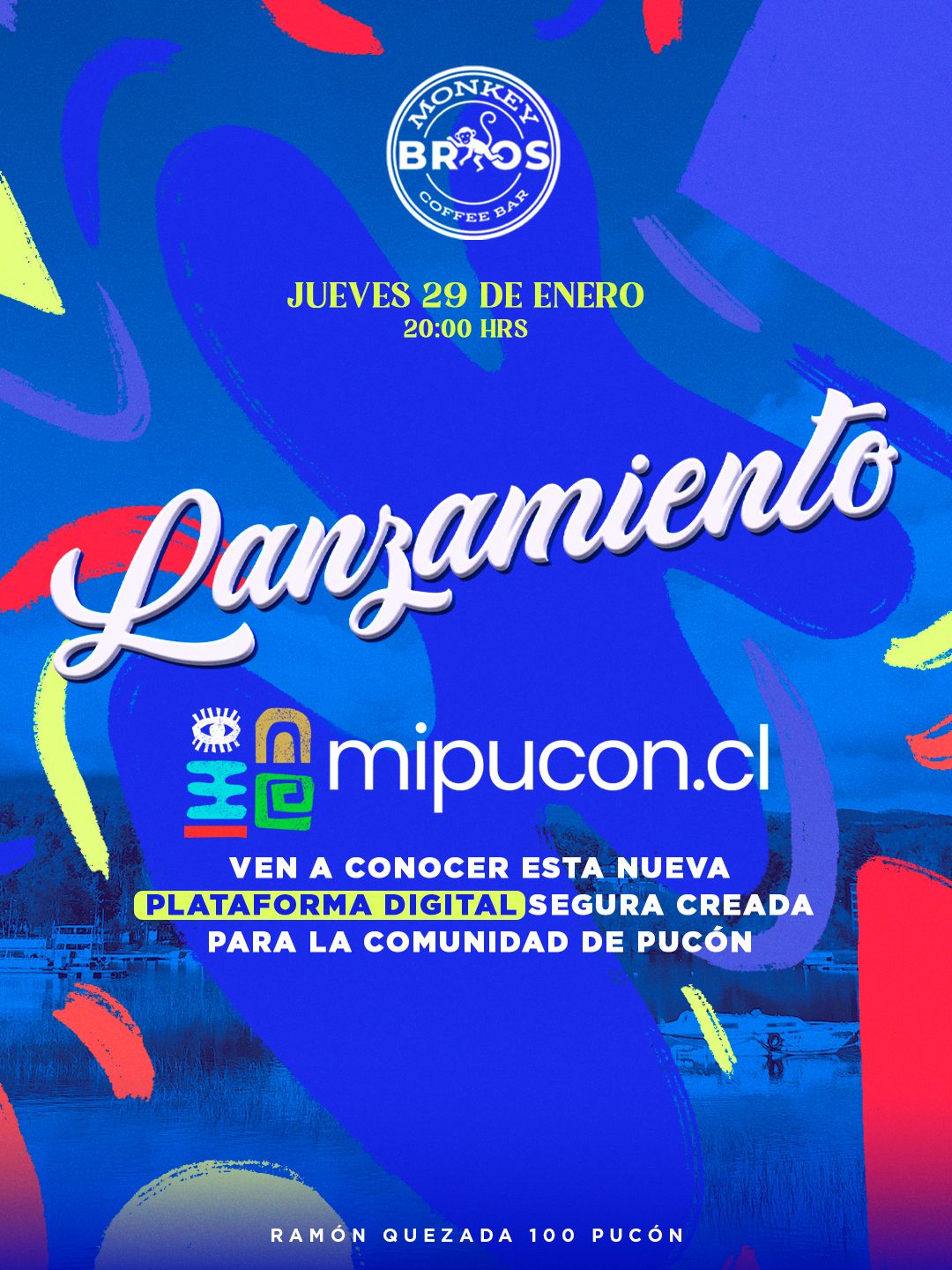 Afiche de ¡Lanzamiento Mipucon.cl! 🔥🎉🥳