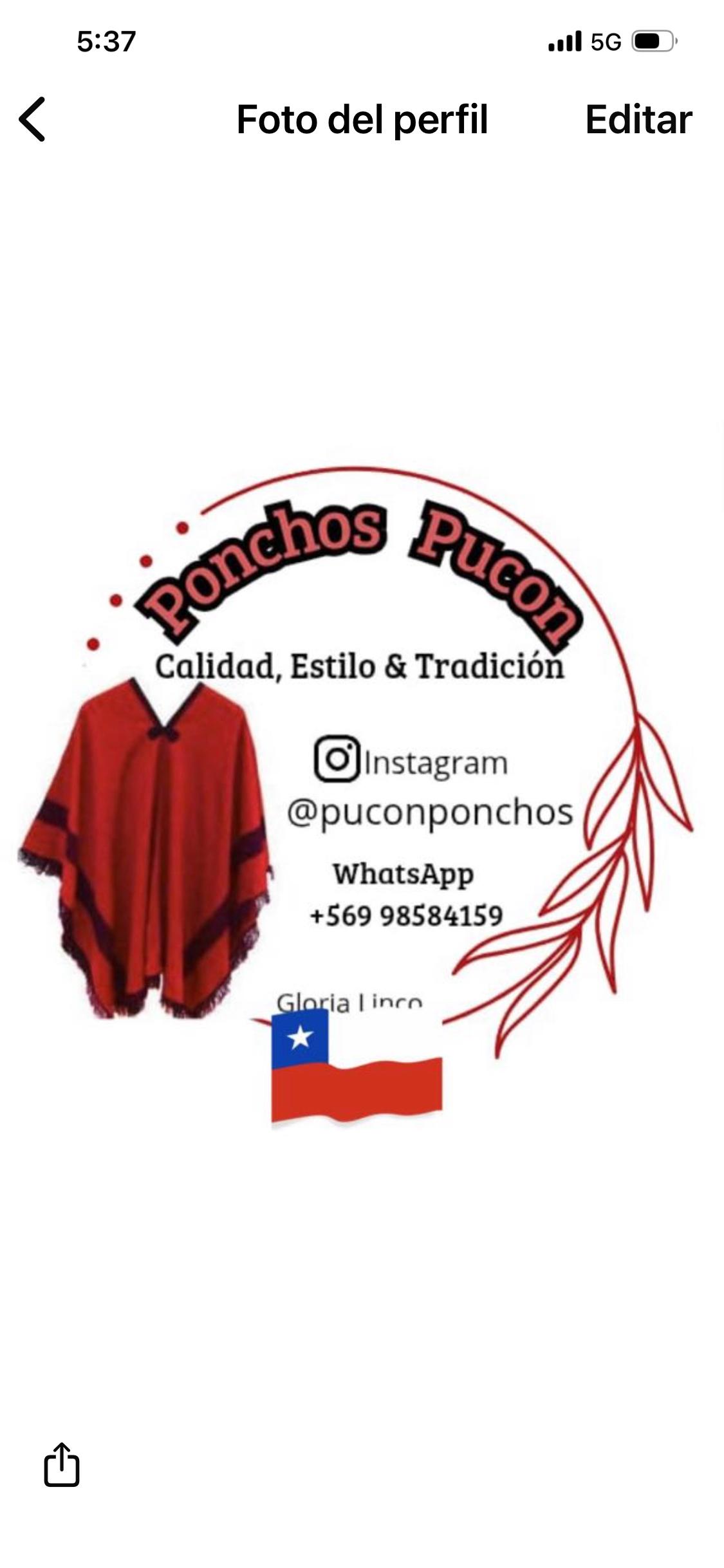 Ponchos Pucón