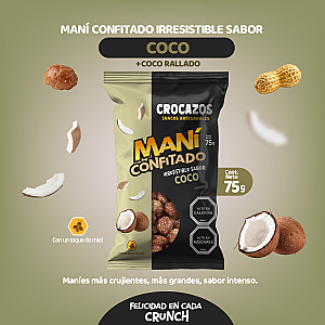 Imagen 5 de 71% DCTO. MANÍES CONFITADOS SABORES CROCAZOS, ARTESANALES.