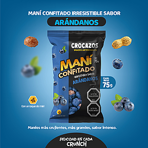 Imagen 7 de 71% DCTO. MANÍES CONFITADOS SABORES CROCAZOS, ARTESANALES.