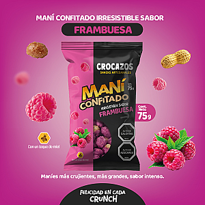 Imagen 11 de 71% DCTO. MANÍES CONFITADOS SABORES CROCAZOS, ARTESANALES.