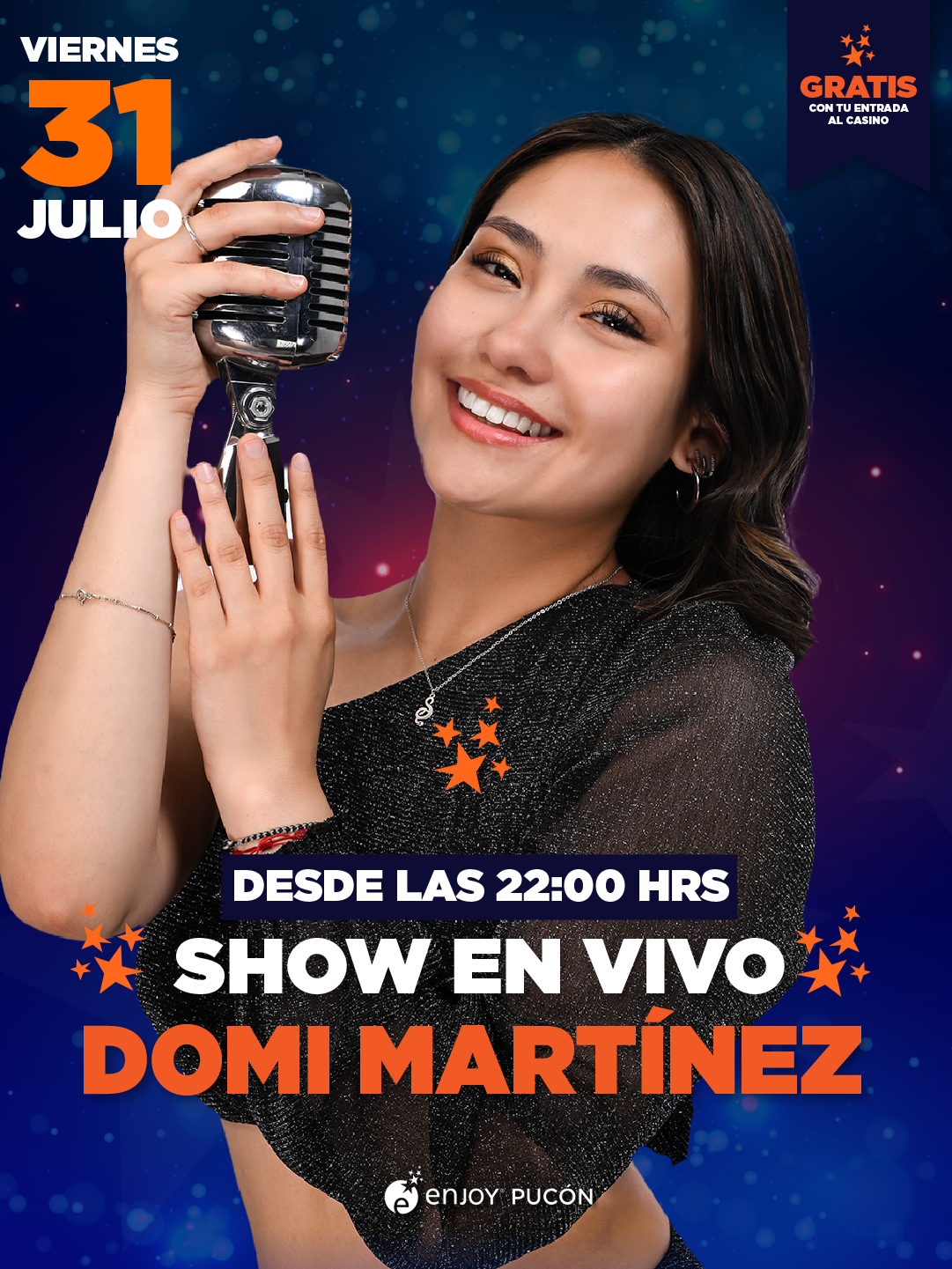 Afiche de DOMI MARTÍNEZ