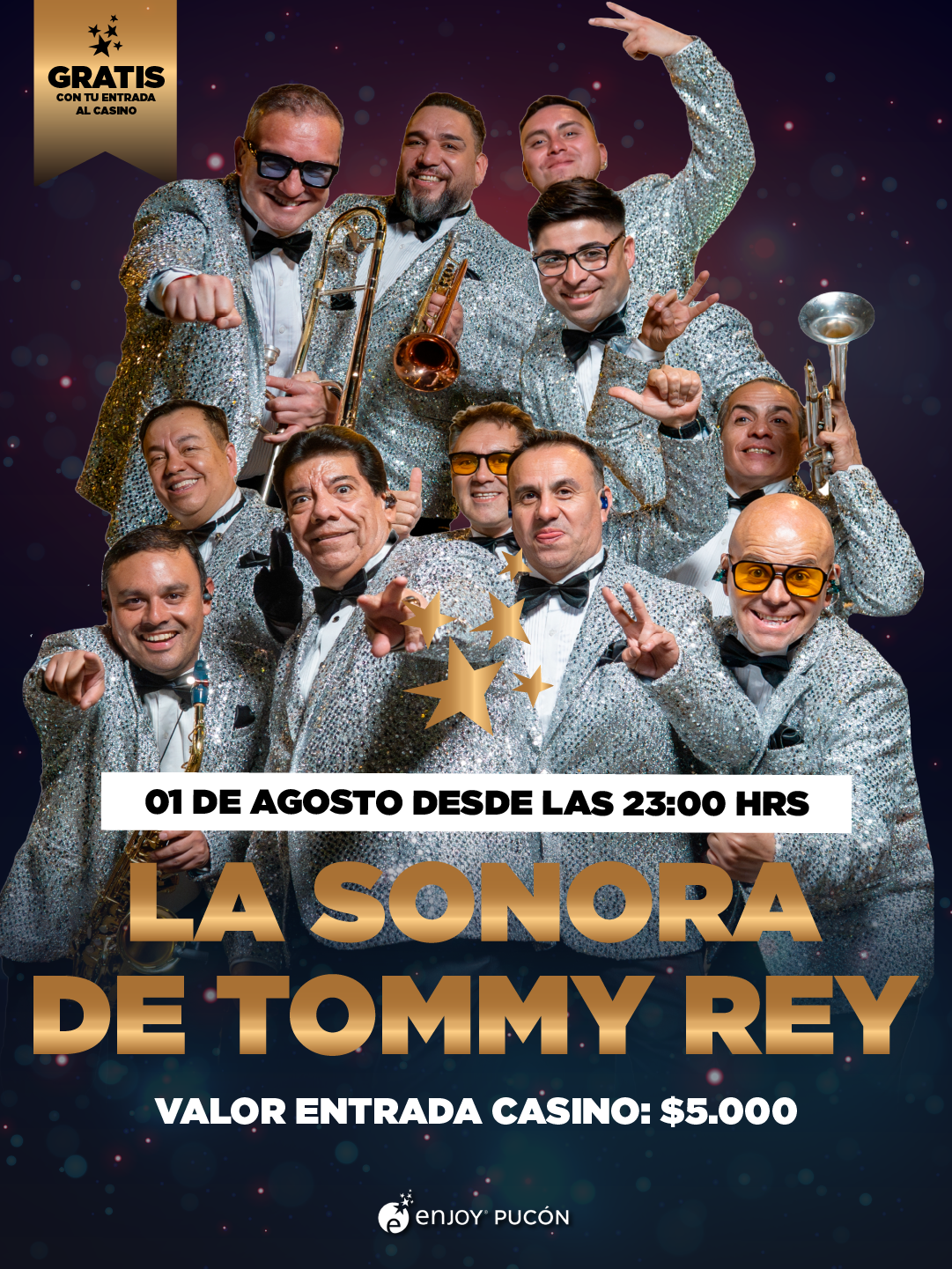 Afiche de LA SONORA DE TOMMY REY