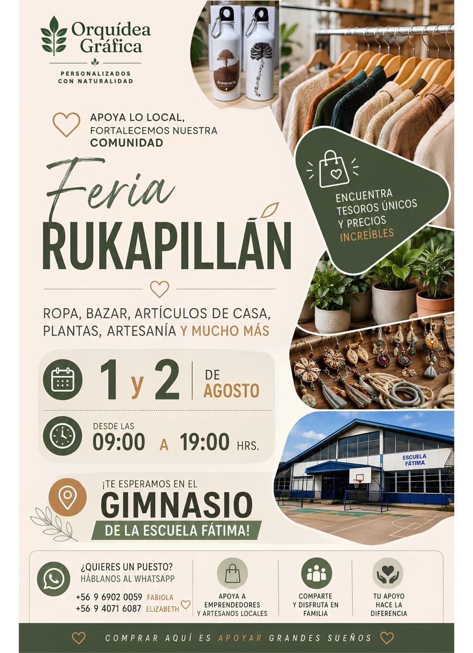 Afiche de FERIA RUKAPILLAN