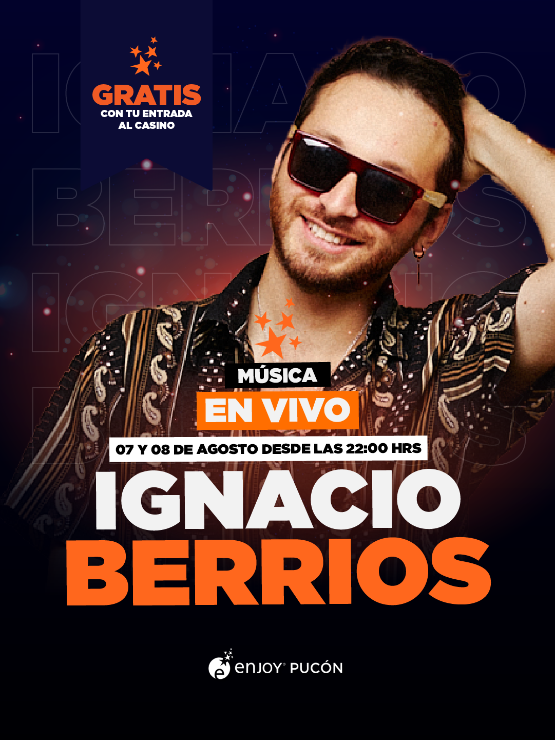 Afiche de IGNACIO BERRIOS AGOSTO