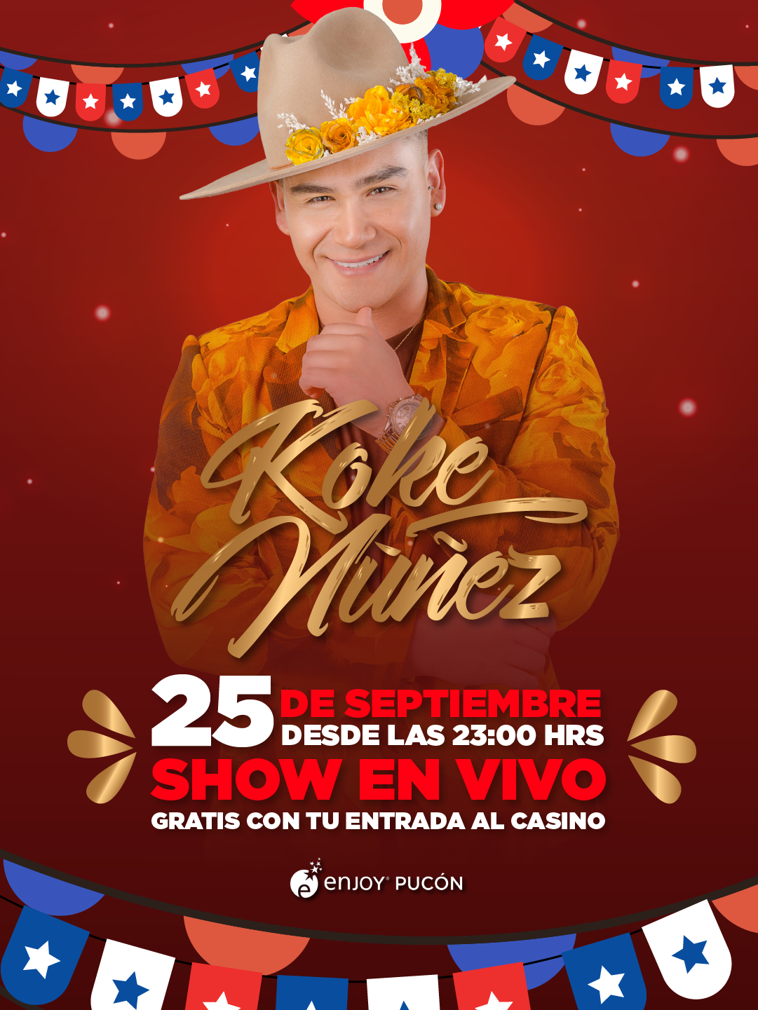 Afiche de KOKE NÚÑEZ