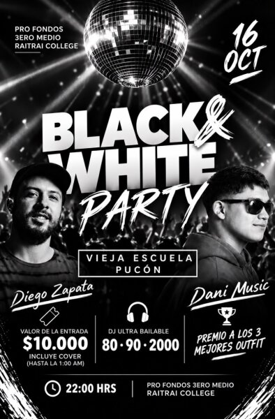 BLACK & WHITE PARTY