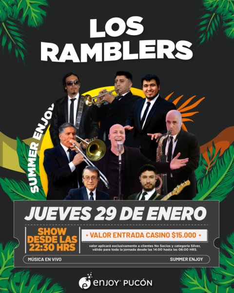 CONSAGRADOS: 🎶 LOS RAMBLERS EN VIVO EN SUMMER ENJOY 🎶