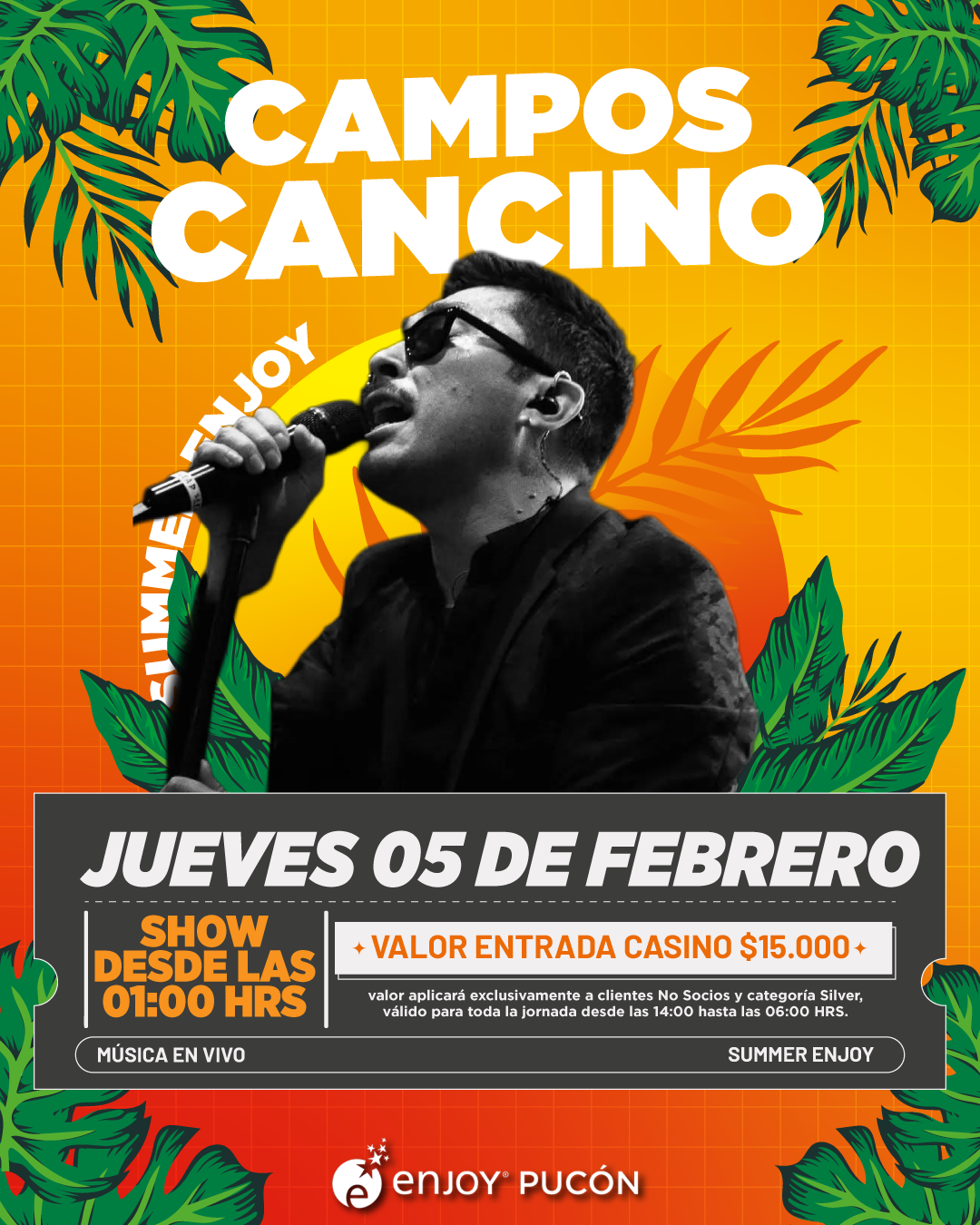 Afiche de 🎶✨🌟 CAMPOS CANCINO EN VIVO 🌟🎶✨