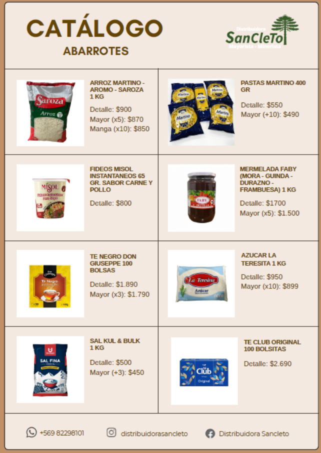 Distribuidora SanCleto