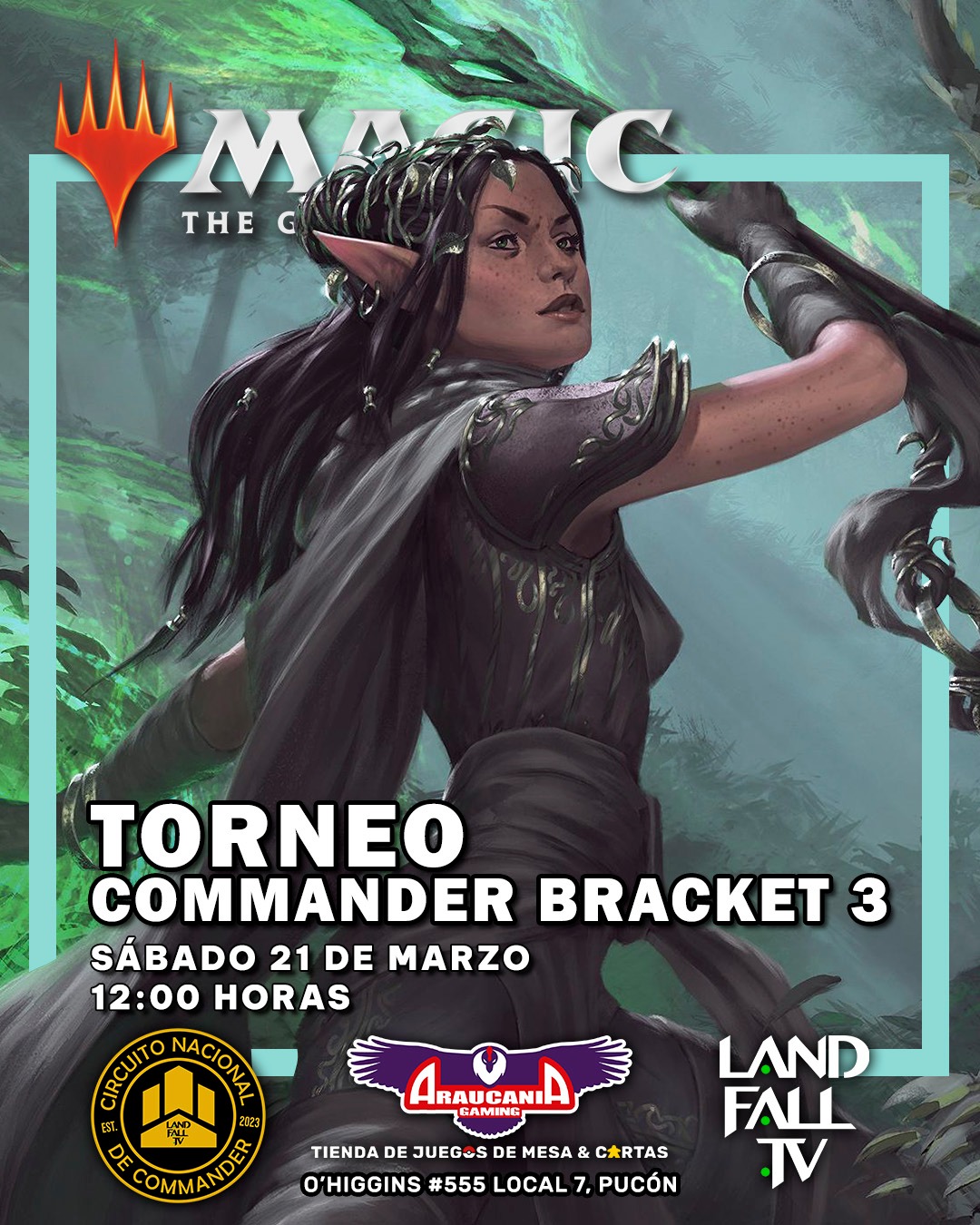 Afiche de 🎮TORNEO MTG COMMANDER - BRACKET 3🎮
