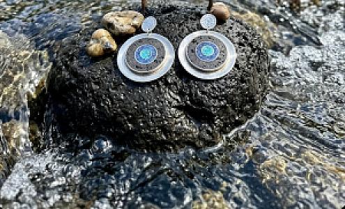 Aro de piedra volcánica