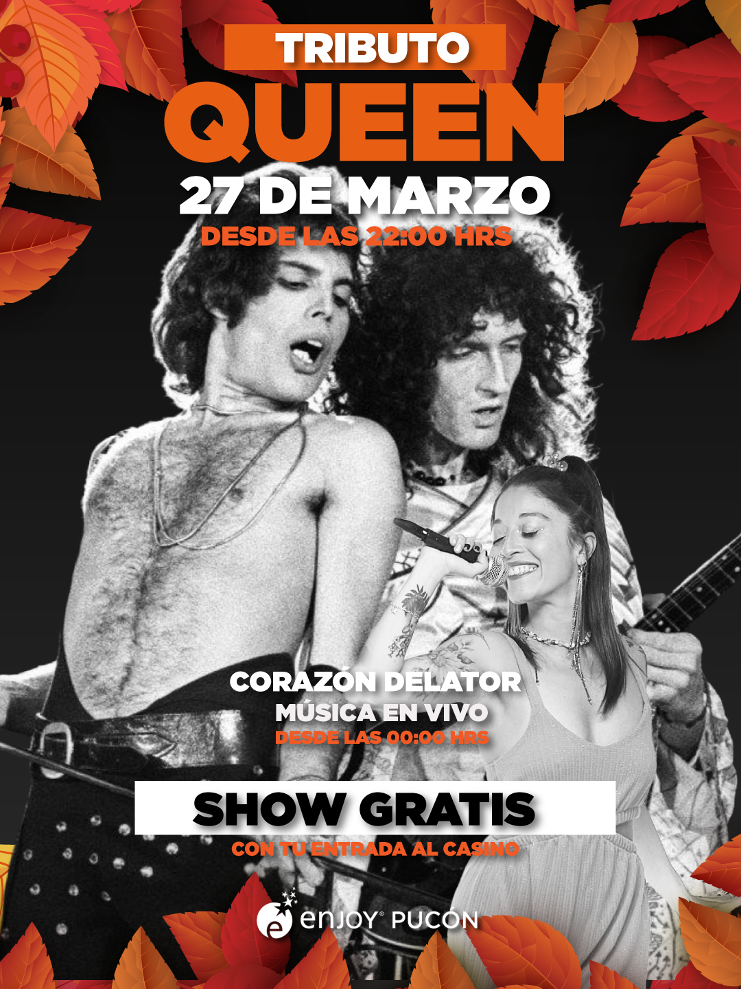 Afiche de 🥳 TRIBUTO A QUEEN 🥳