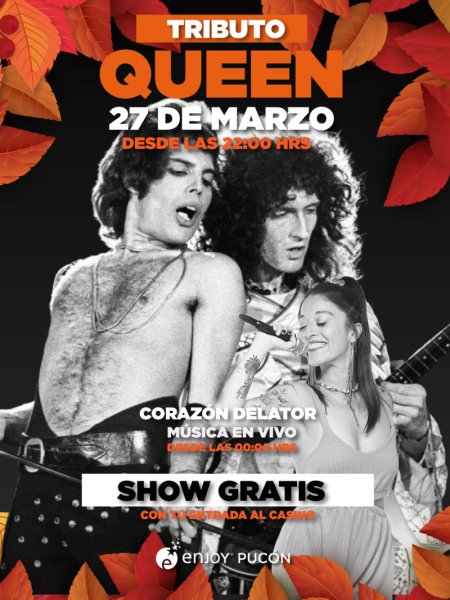 🥳 TRIBUTO A QUEEN 🥳