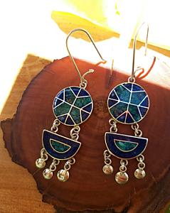 Aros diseño mapuche