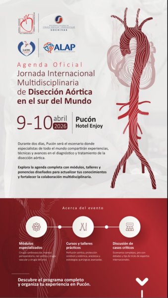 Jornada internacional Multidiciplinaria de Diseccion Aortica en el sur del Mundo