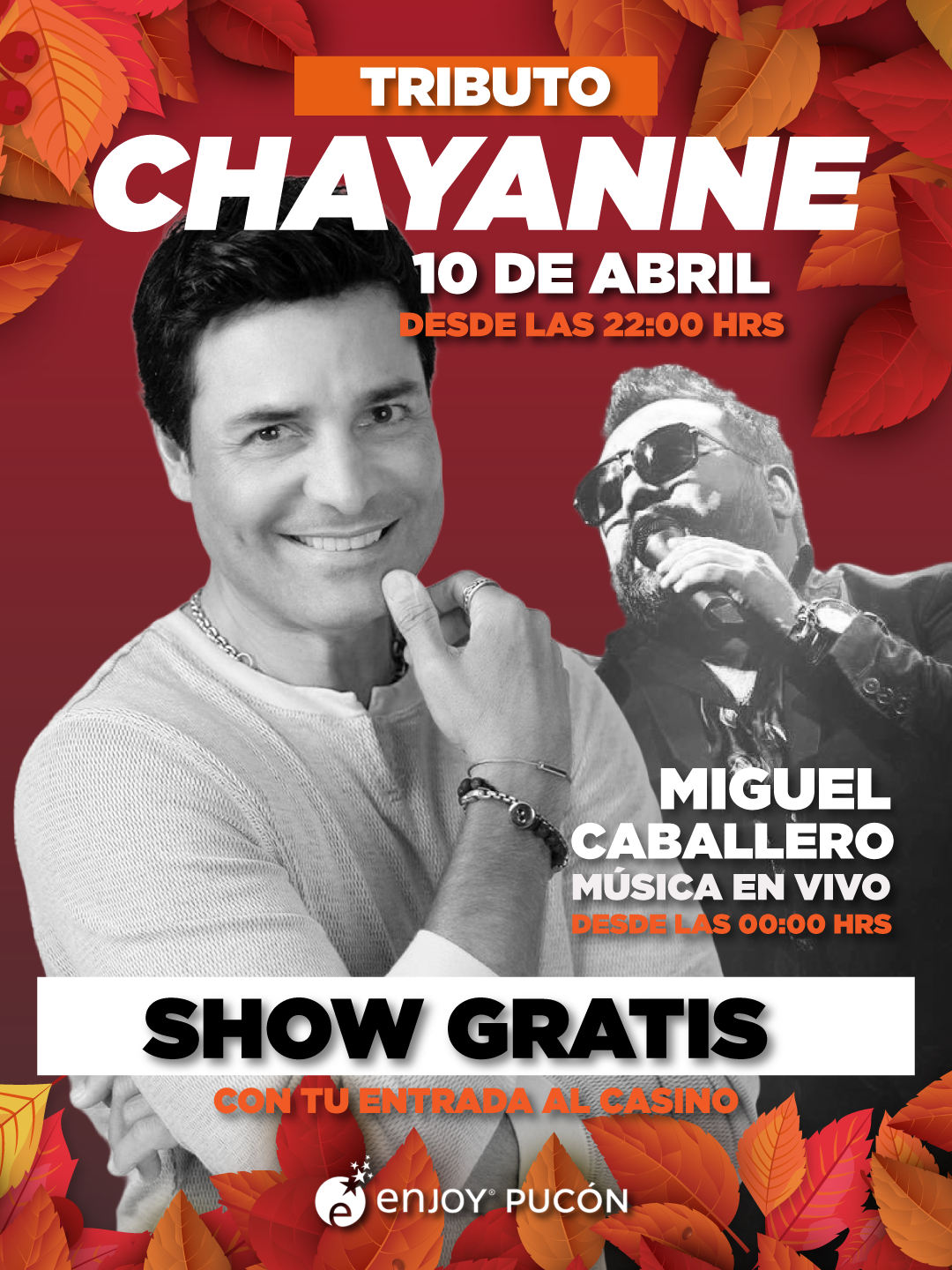 Afiche de TRIBUTO A CHAYANNE 🎉