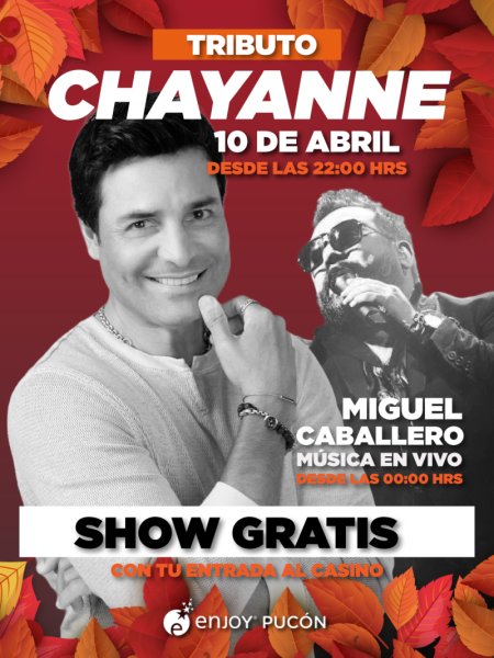 TRIBUTO A CHAYANNE 🎉