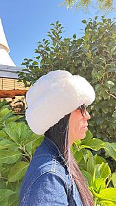 Gorro de piel oveja y alpaca