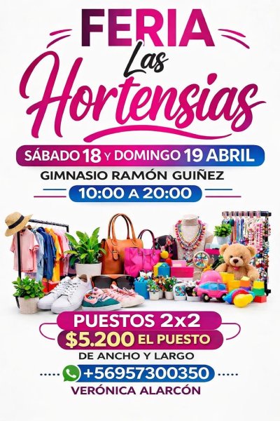 Feria las Hortensias
