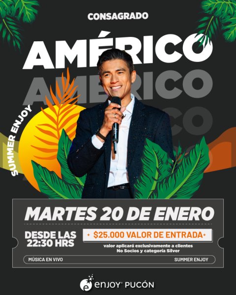 CONSAGRADOS - AMERICO - SUMMER ENJOY