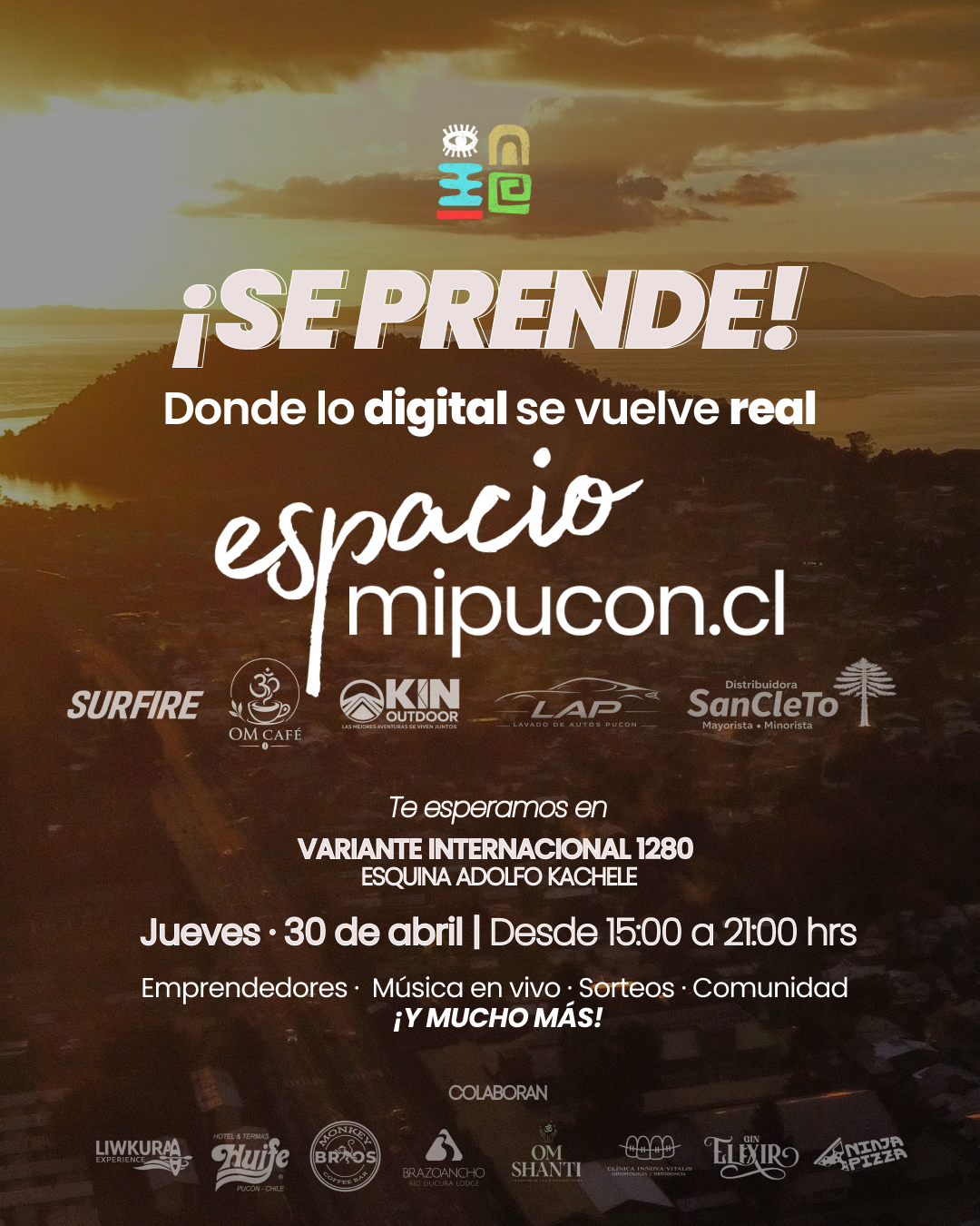 Afiche de ¡Se prende! Espacio mipucon.cl