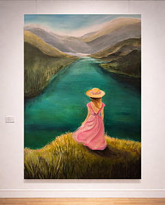 Pintura en acrílico - Contemplación